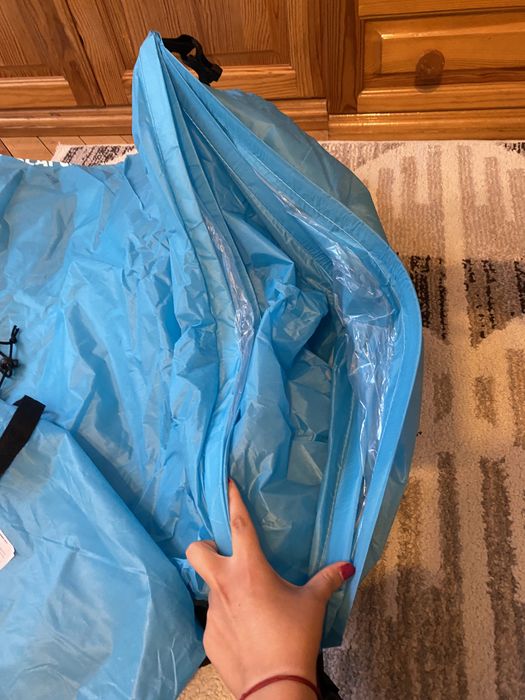 Ново! Надуваемо легло за къмпинг или риболов