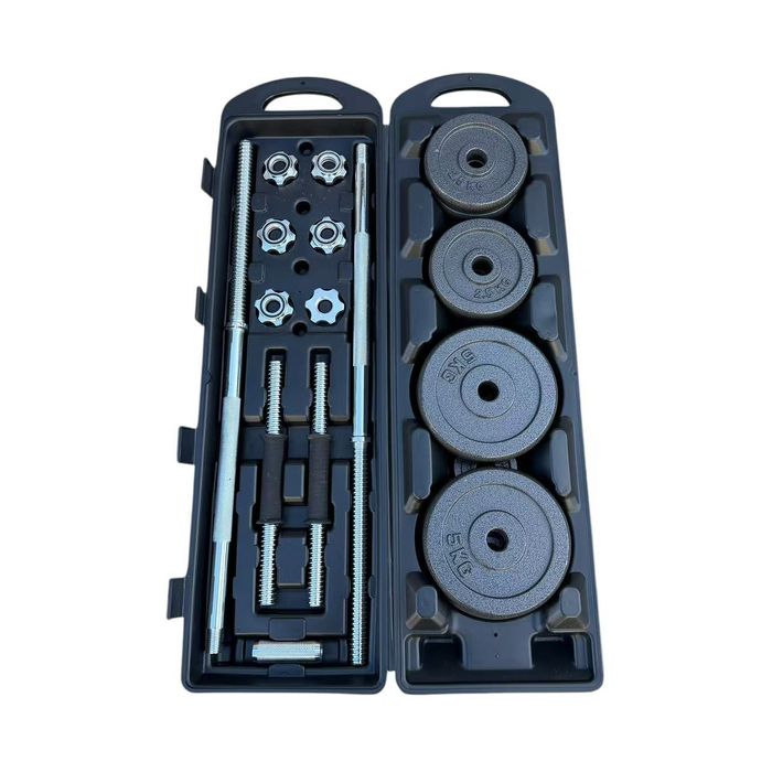 Комплект дъмбели и лост 50 кг