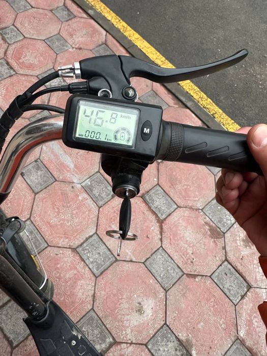 электро велосипед с 3 мя акумулятора