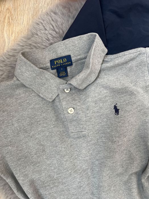 POLO RALPH LAUREN преходно детско яке и тениска за 7год.