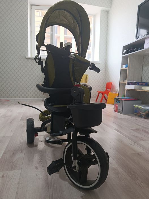 Коляска велосипед новый