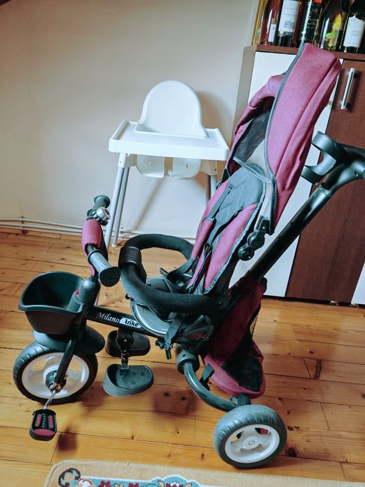 Tricicleta pliabila cu scaun reversibil Bebe Royale Milano Trike