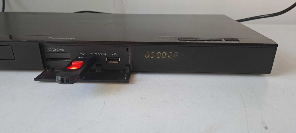 Media Player Panasonic DMP BDT 130 – USB / MKV / 3D HDD – cu telecomanda