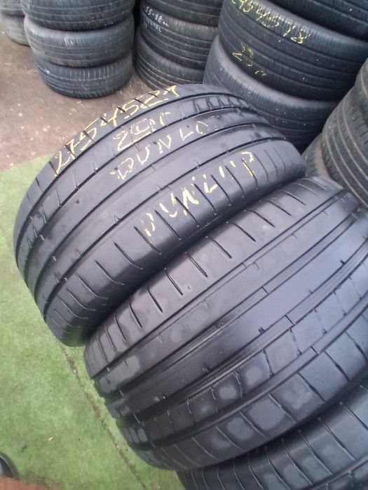 275 45 21 DUNLOP 4броя летни дот 2020г
