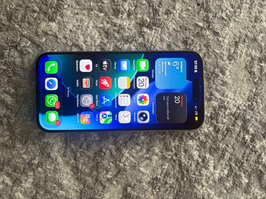 Айфон 15про 256гб 95акум