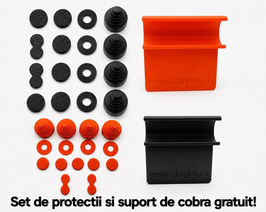 DAYKO BITUBO 3/4 posturi (set protecții + suport cobra gratuit)