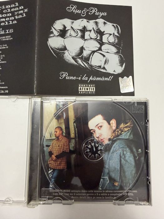 Cd Sisu si Puya - Pune-i la pamant - La Familia