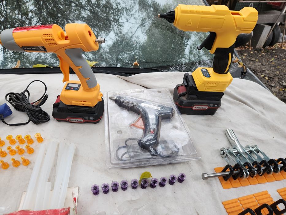 Пдр студено  и топло лепило  и консумативи  за ремонт на  вдлъбнатини