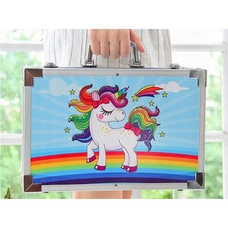 Set pictura si desen 145 piese - Albastru