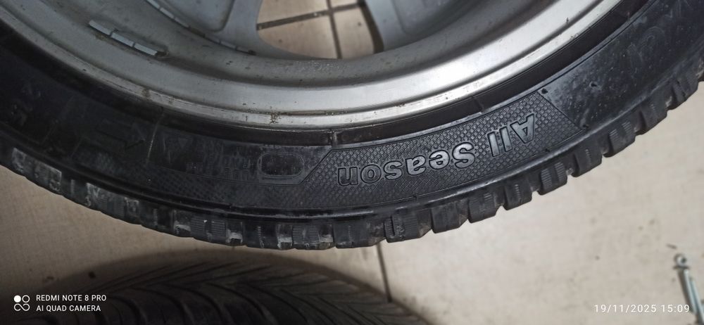 4 buc Jante și anv 17 All Season Toyota 5X114,3