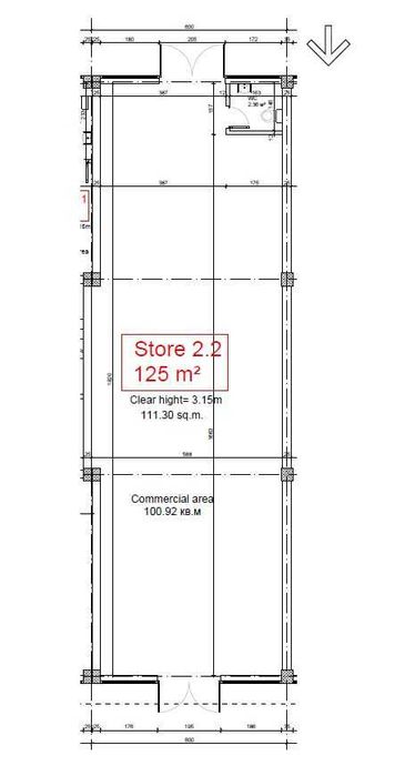 Дава се под наем Магазин в Пловдив, Индустриална зона - Изток - 125 кв.м за 1196.97 € - Снимка #1