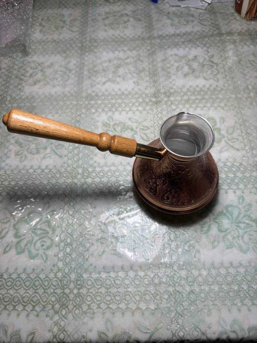 Турка медная 0,4  Восточная красавица для приготовления кофе