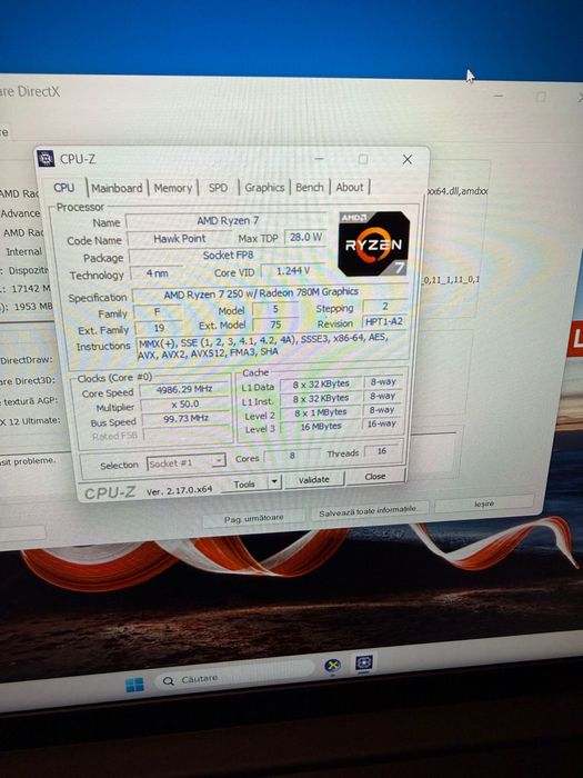 Vand laptop lenovo think pad E16 gen3