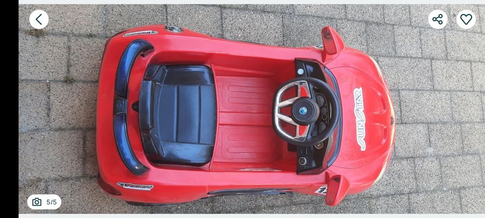 Masinuta electrica model sport pentru copil 3-7 ani