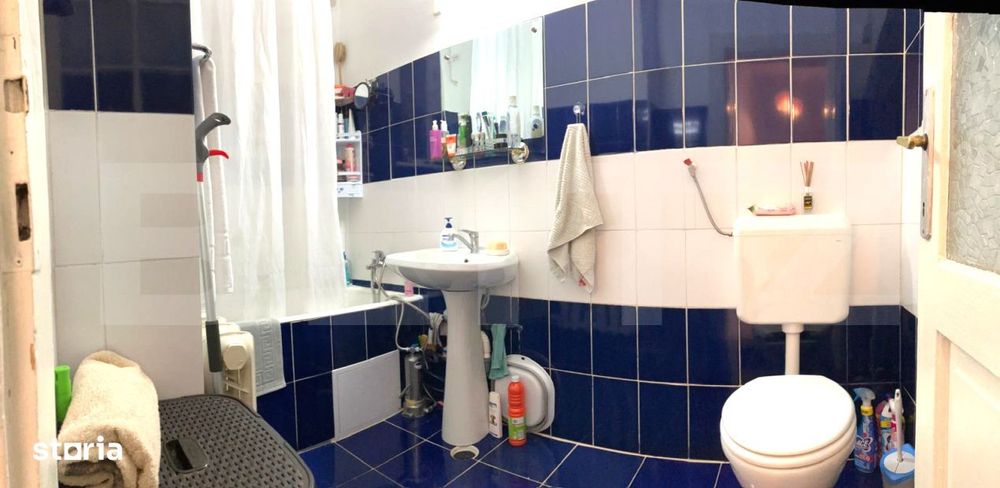 Apartament spatios, cu 3 camere, 62 mp, zona Garii