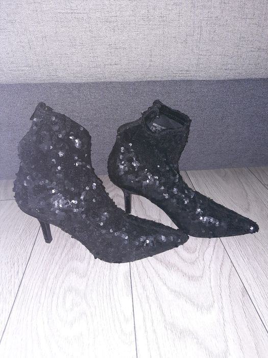 Botine zara cu paiete