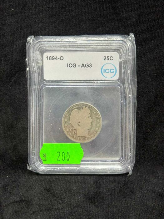 25 cenți 1894 gradată