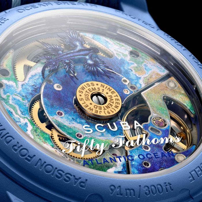 Blancpain X Swatch Scuba Fifty Fathoms Atlantic Ocean