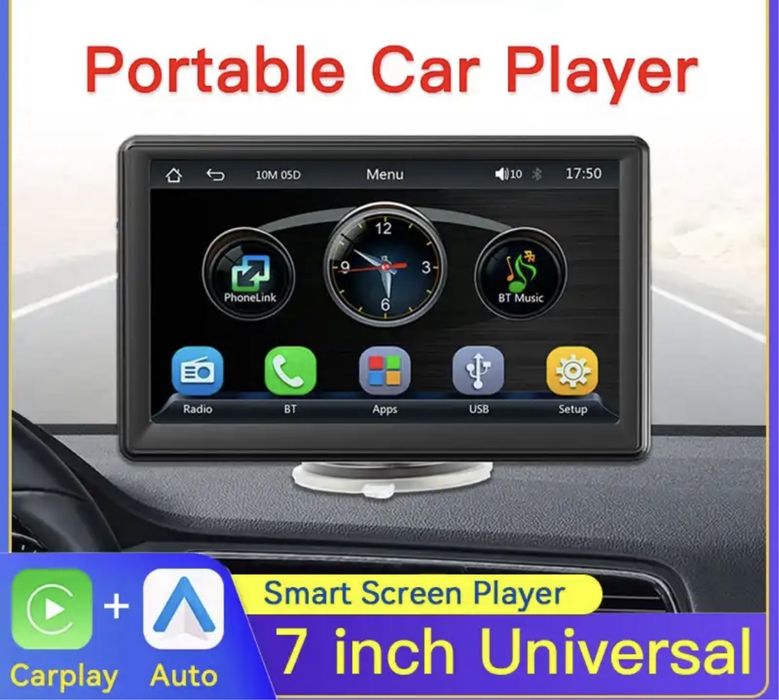 Navigatie Android Portabila Ecran Touch 7 inch Carplay Android auto