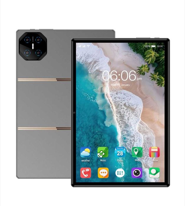 Tableta 10.1 inci, MUMOYAN, Cu SIM, Android 13  12GB RAM 128GB ROM  1280x800 IPS