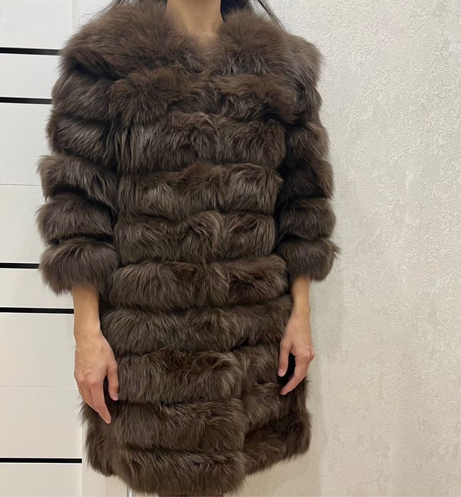 Шуба песец 40-42 Xs-S