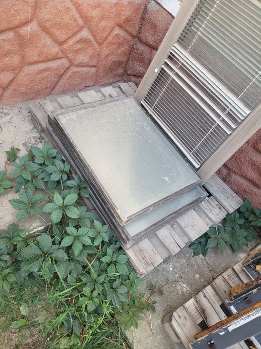 Витражные окна 2.5×0.95 , 4шт