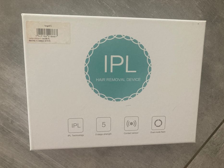 Epilator IPL pulsații