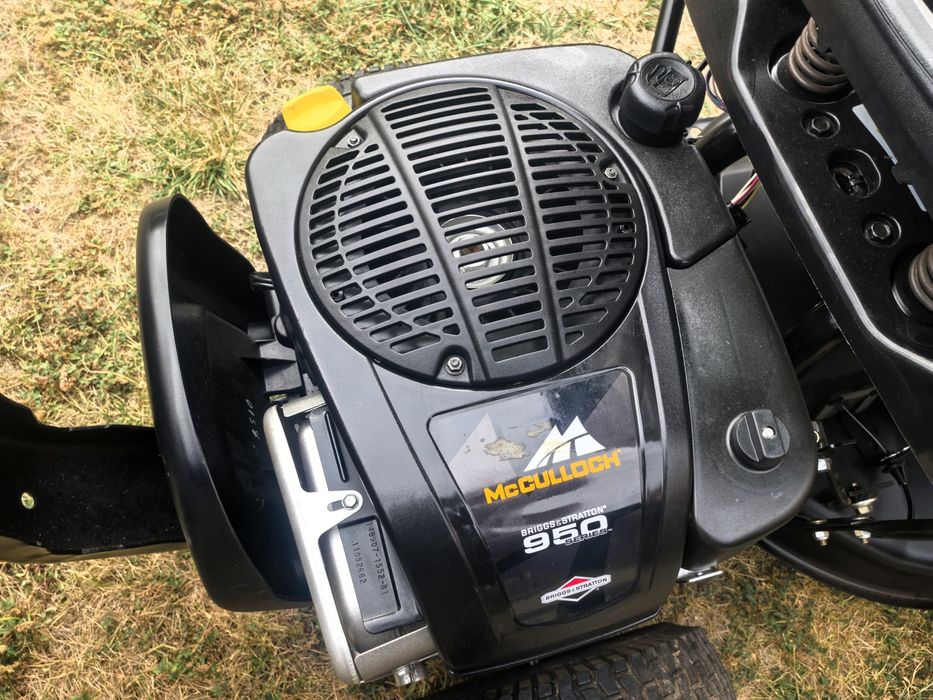 КАТО НОВА!! McCULLOCH MOWCART HUSQVARNA Тракторна косачка Трактор 5,5