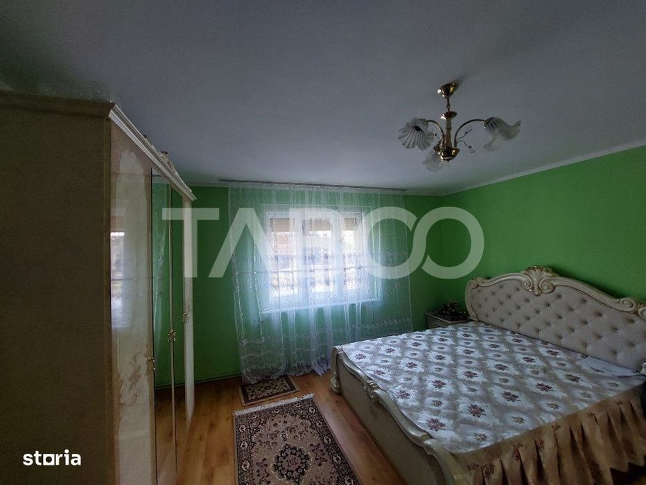 Casa individuala de vanzare cu teren de 1108 mp in Sacel Sibiu