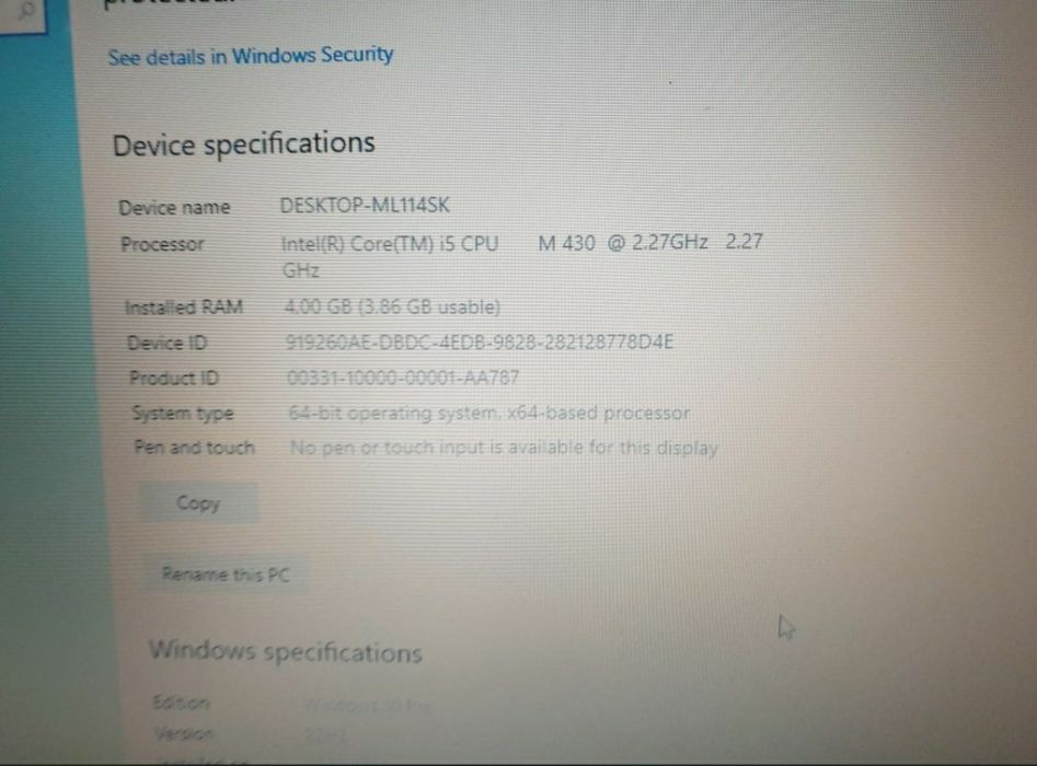 Vind laptop Sony Vaio PCG-71211M