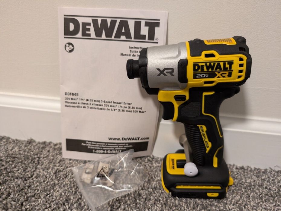 Новый Dewalt dcd 845 шуруповерт