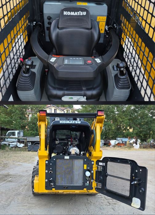 Miniîncarcător ca NOU Komatsu SK 815 714 mini încărcător cu 475ore