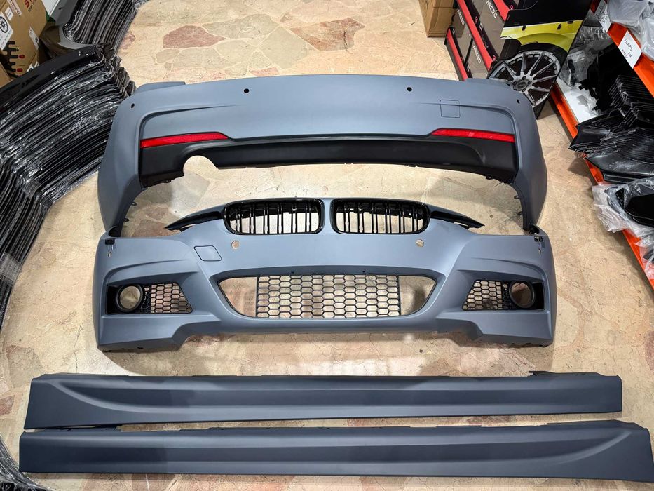 Pachet M Tech Bmw F30 Seria 3 Bara Fata + Spate + Praguri TAIWAN