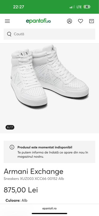 Sneaker Armani Exchange