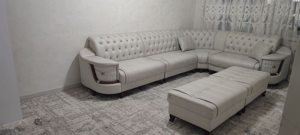 Диван уголок на гостиной