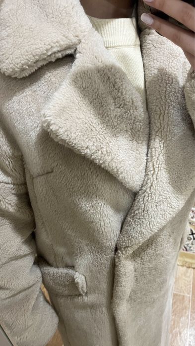 Шуба из натуральной овчины