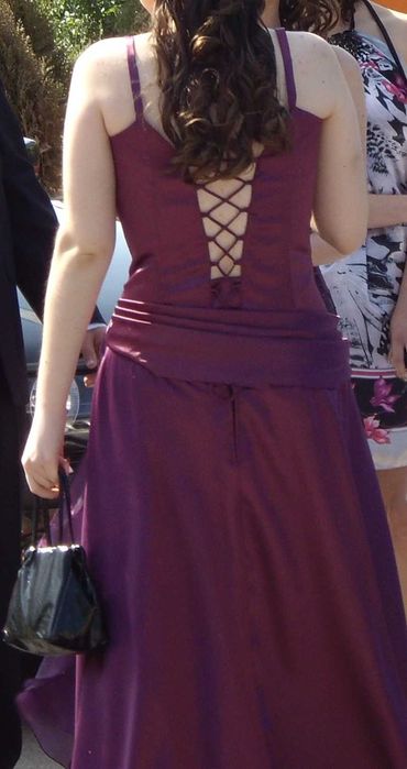 Дълга официална бална рокля