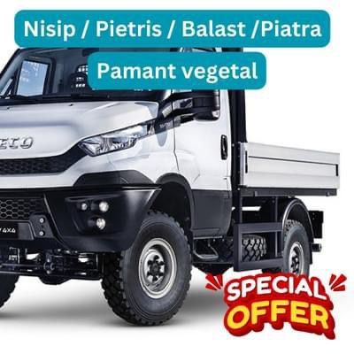 OFERTA/nisip,balast,pietris,margaritar,piatra drejan,fosa(BRAGADIRU)