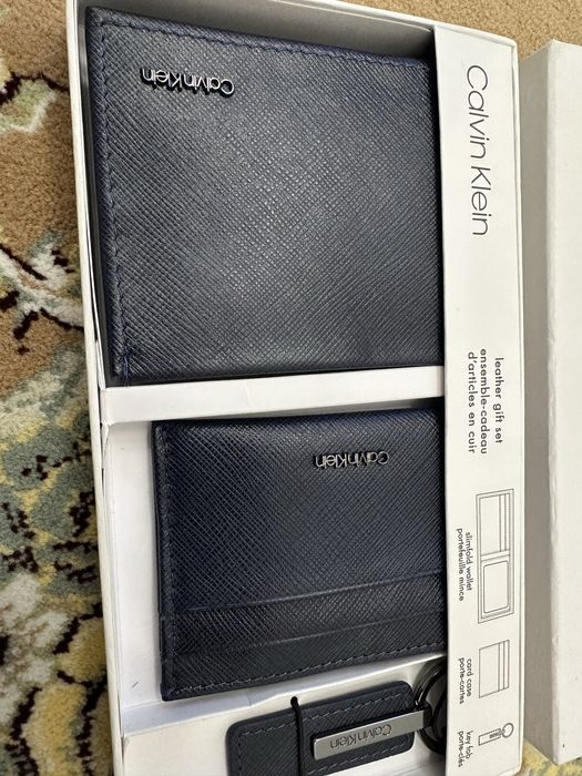 Calvin Klein кошелек оригинал | новый подарочный набор