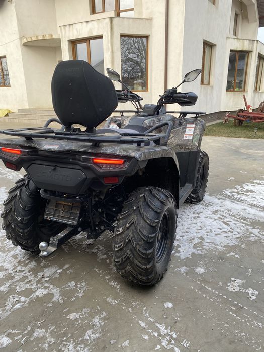 ATV CF MOTO 520 L  1100 KM , CA NOU( nu linhai, segway)