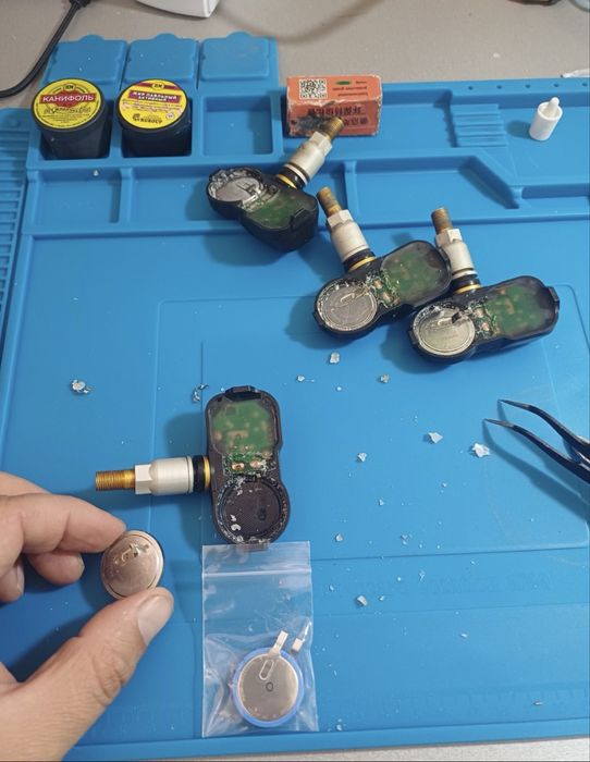 TPMS. Адаптация датчиков давления шин прошивка и программирование