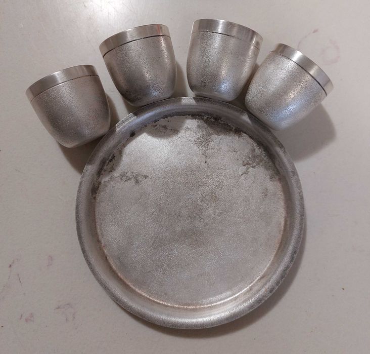 Стопки мельхиоровые. Рюмки мельхиор