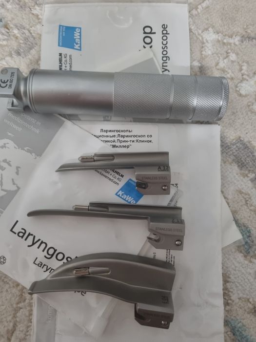 Продаю Ларингоскоп с клинками