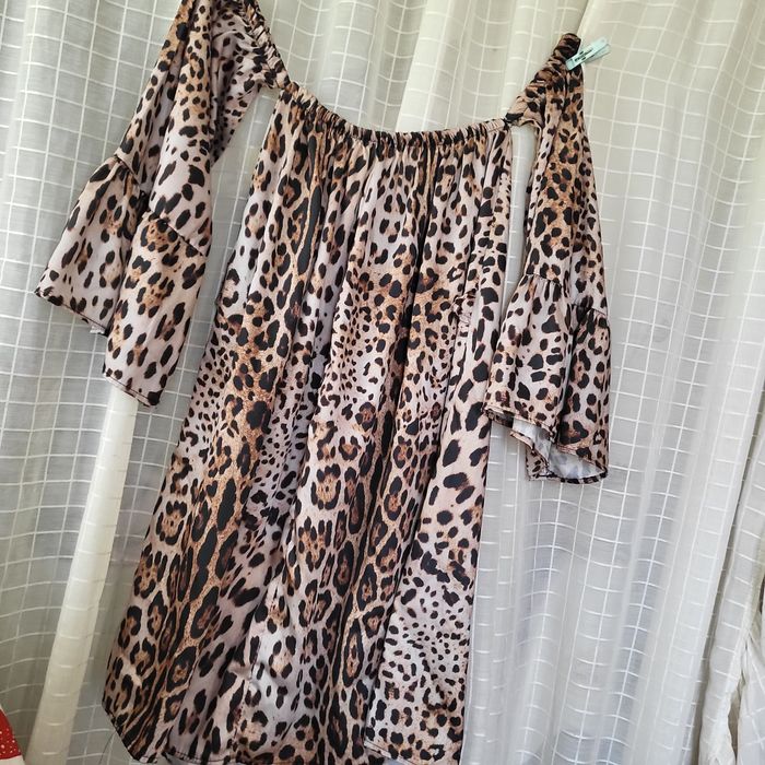 Rochiță animal print Zara , mărimea M/L