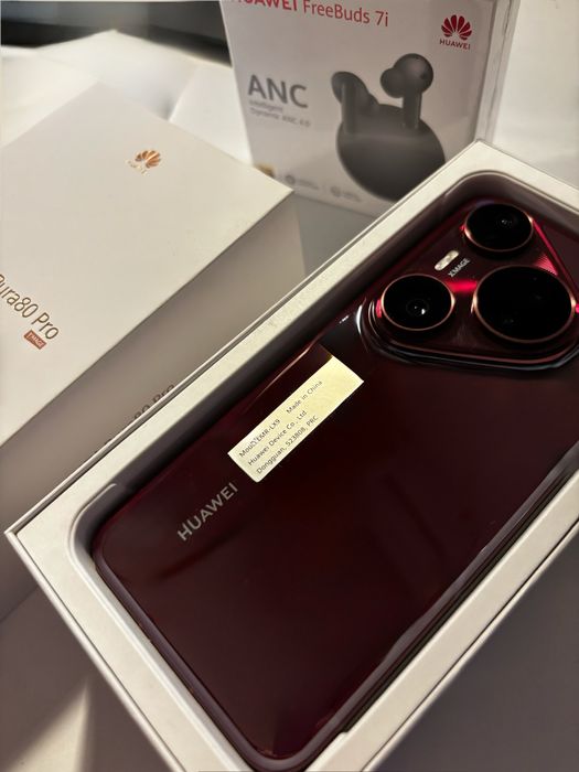 Huawei Pura 80 Pro – ЧИСТО НОВ, пълен комплект