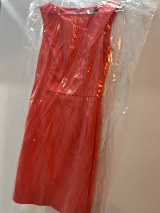 Коралова дамска рокля по тялото ORSAY