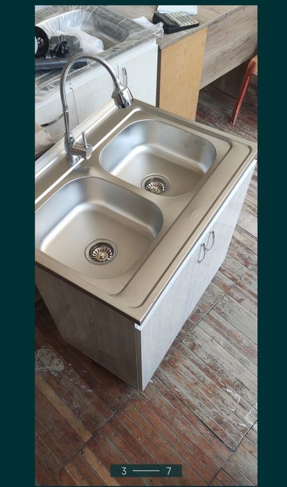 Мойка раковина Moyka rakvina  тумба рабоче стол кухиная мебел кухни