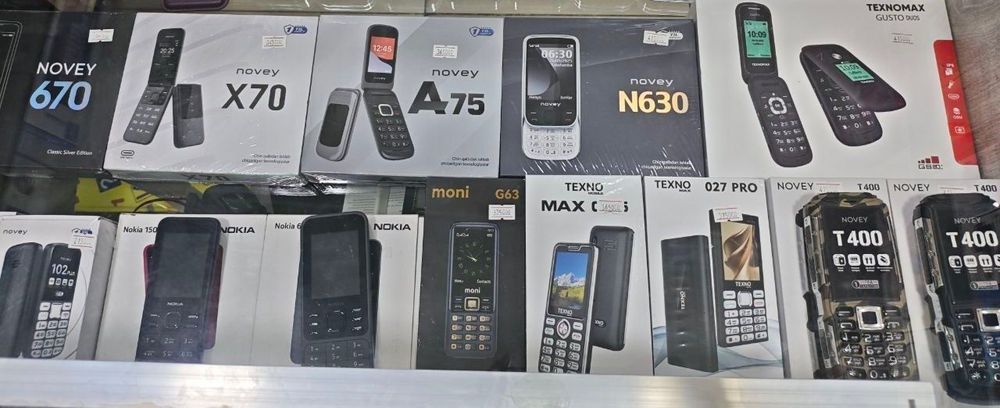 Telefonlar sotiladi
