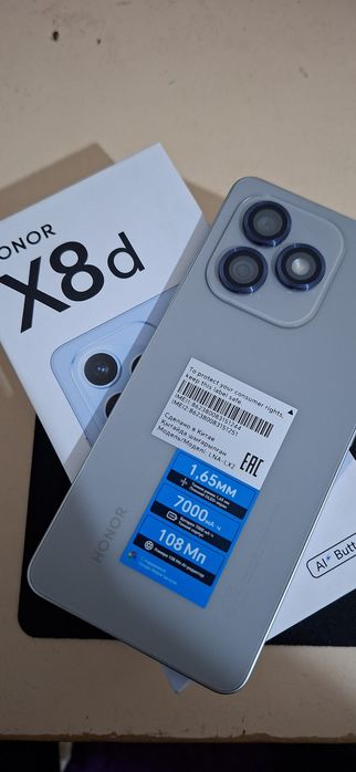 Honor X8D 8/128gb yangiday