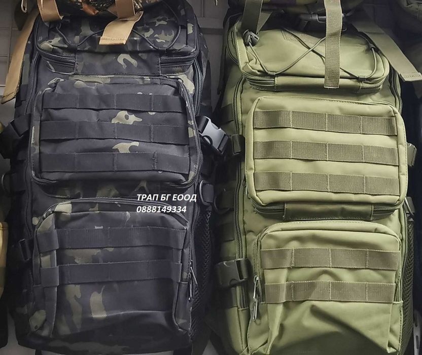 Раница туристическа, тактическа, еърсофт, 35 литра